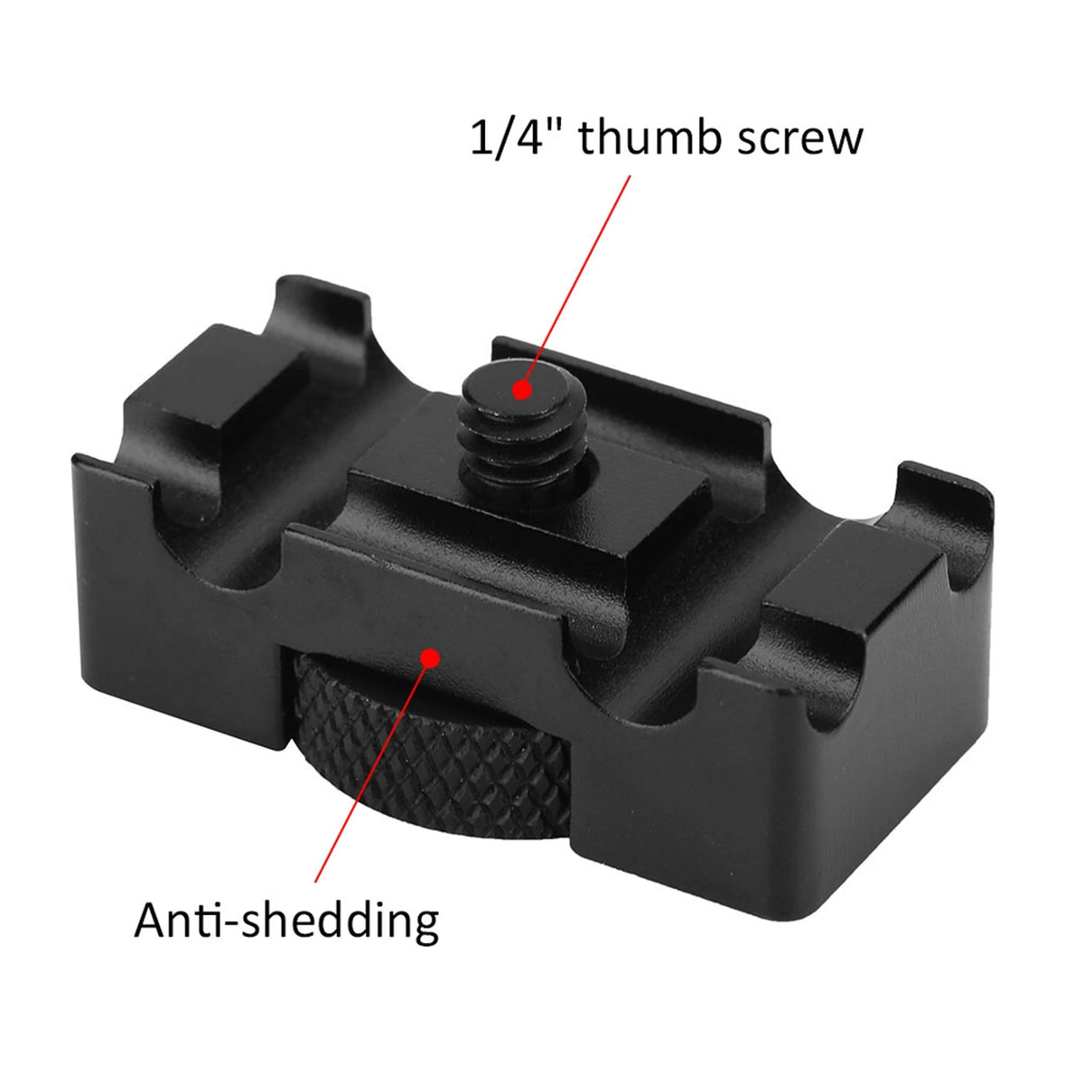 Aluminum Alloy DSLR Tether Cable Clamp USB Lock Clip Camera Cable Clamp Qst