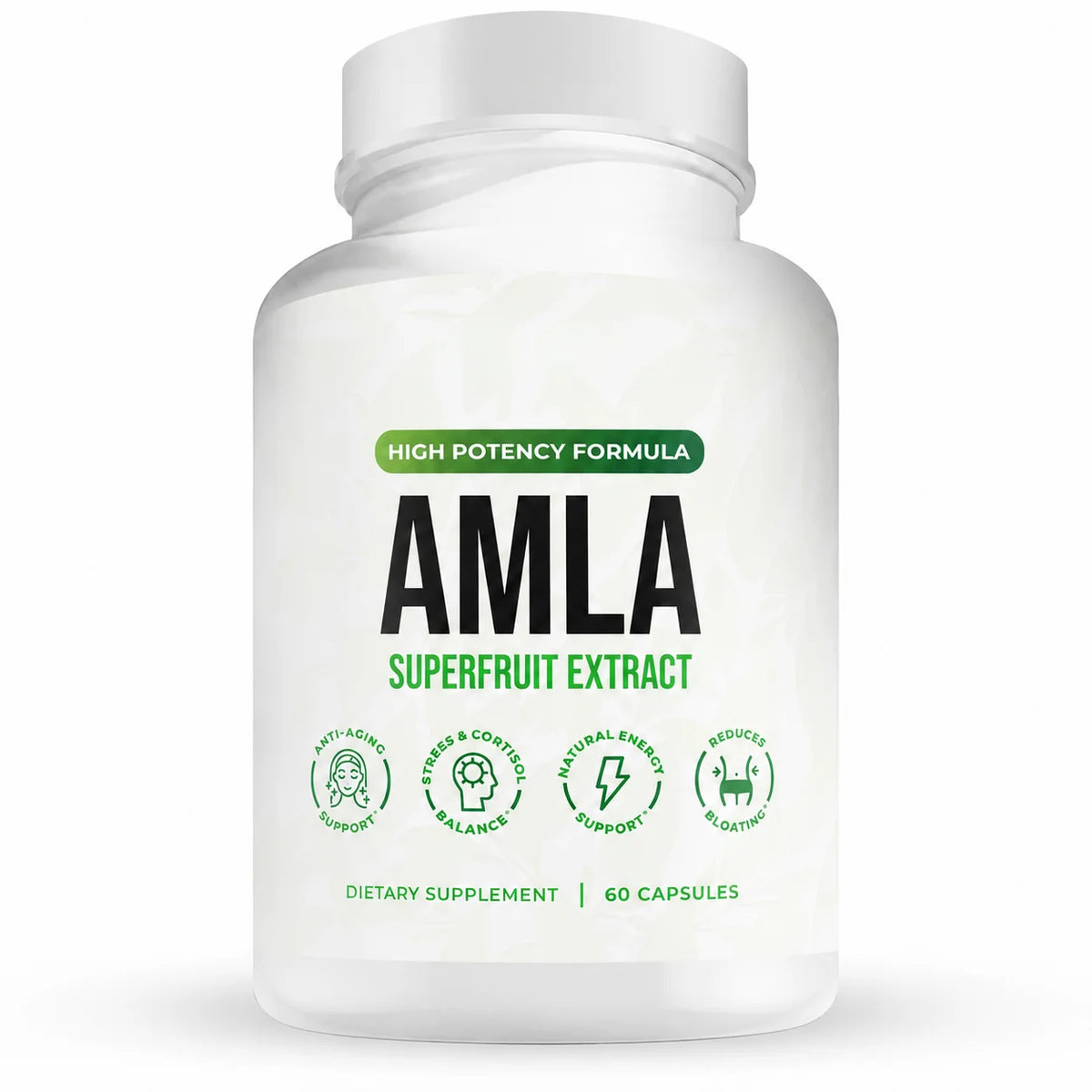 Amla Fruit Extract 1000mg Capsules – Vegan Superfruit Supplement Herbal Supplement Qst 1botlle 60capsules