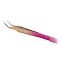 Double Ended Silicone Nail Art Tweezers – Sticker Pressing Tool Nail Art Tweezers Qme Curved