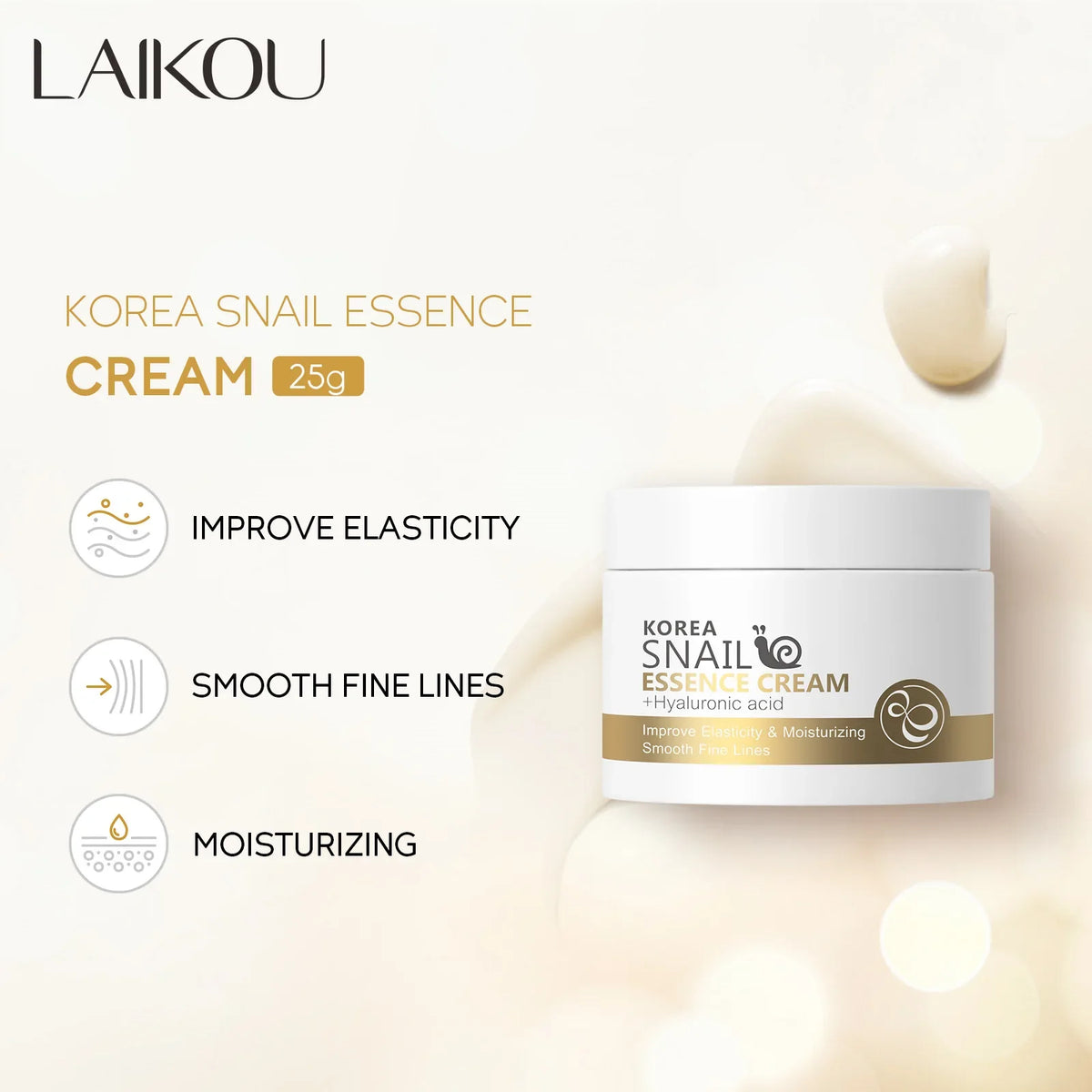 Snail Collagen Face Cream – Moisturizing & Firming Skincare Face Moisturizer Cream Qme