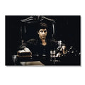 Scarface Tony Montana Canvas Wall Art – Movie Poster Print Canvas Wall Art Qst P1 40x60cm Unframed