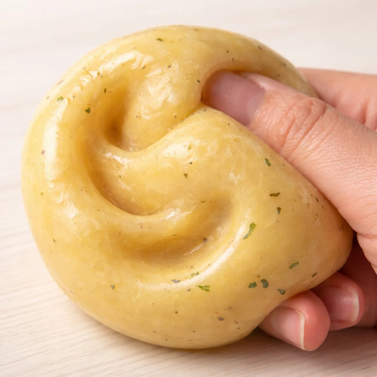 Squeezable Potato Mash Smoothie Ball Handmade Fidget Toy Novelty Squeezy Toy Qme