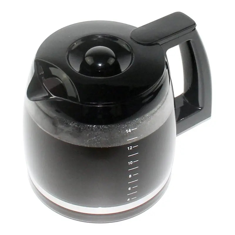 MiLESEEY 14-Cup Borosilicate Glass Coffee Carafe for Cuisinart Glass Coffee Carafe Qst