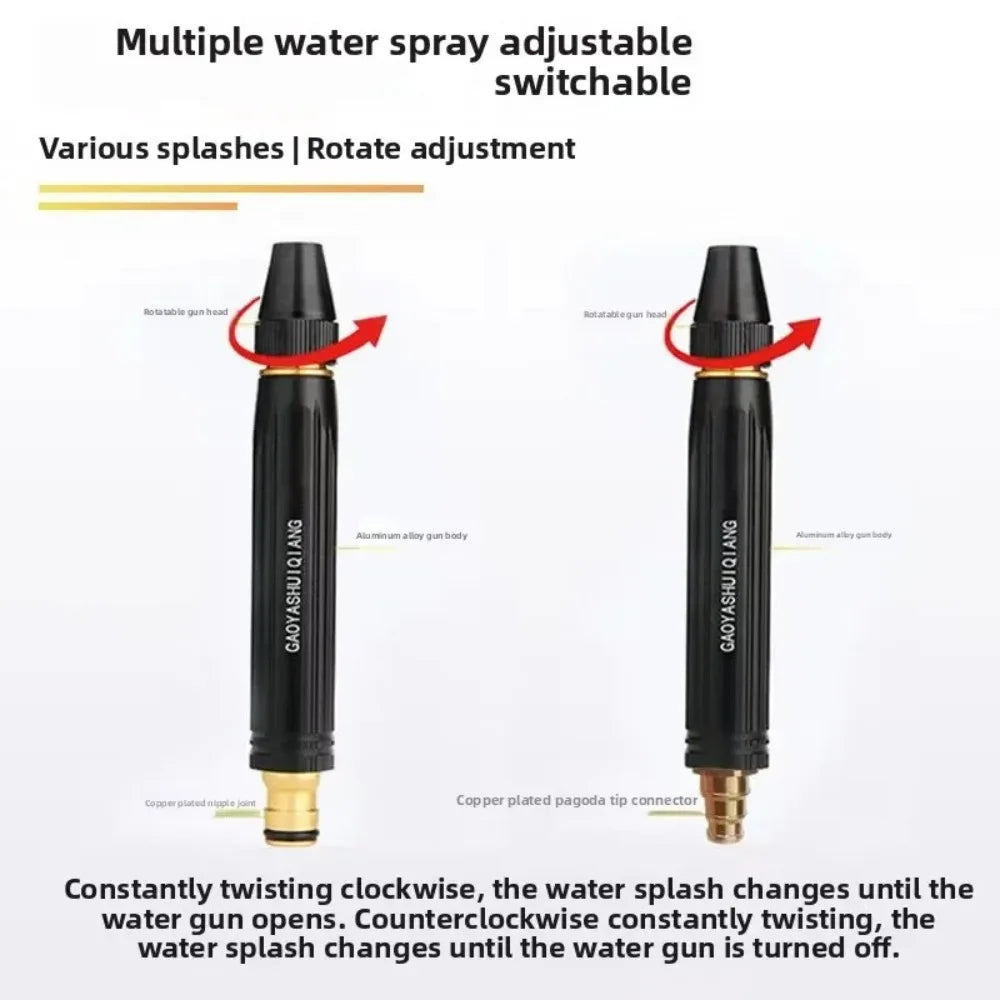 Universal Pressure Car Wash Gun – Multipurpose Water Nozzle Pressure Water Gun Qme