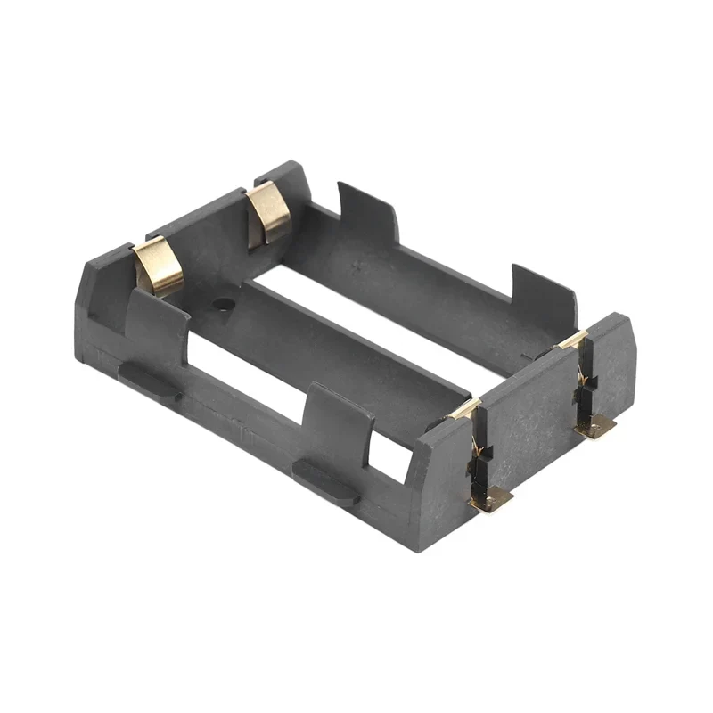26650 Battery Holder SMD Bronze Pins 2-Cell Storage Box – 2-Pack Battery Holder Qme