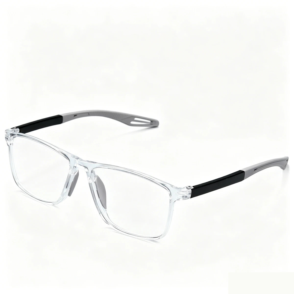 VOPHA TR90 Blue Light Blocking Reading Glasses – Ultralight Unisex Reading Glasses Qst Clear +100