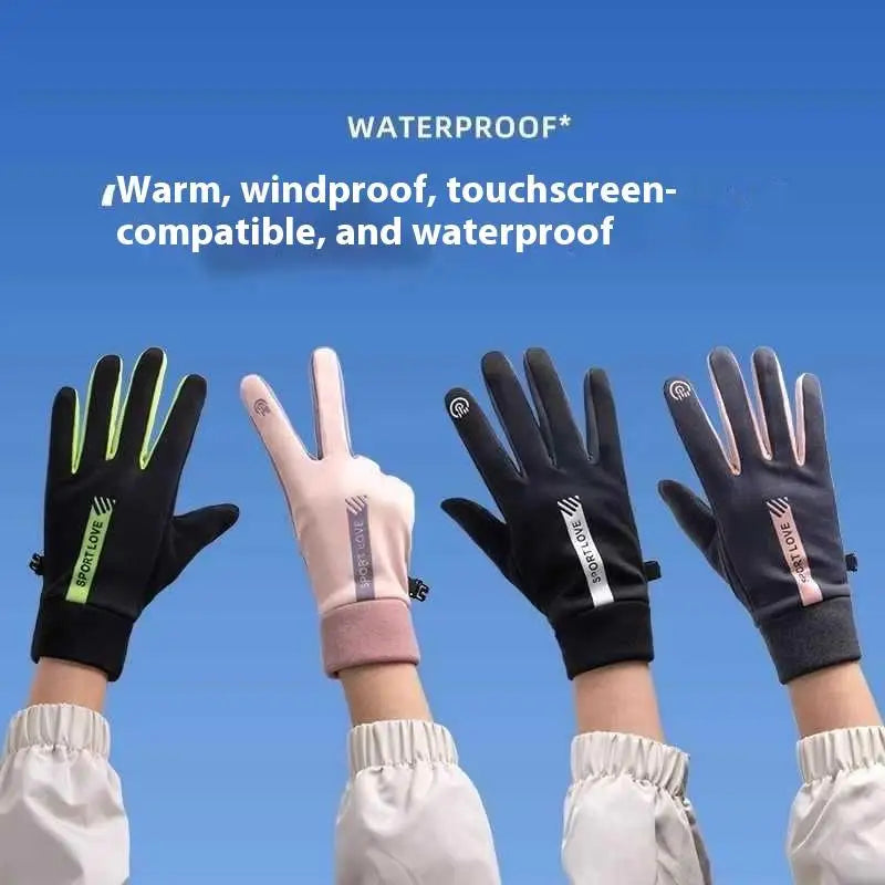 Touchscreen Waterproof Thermal Winter Gloves for Men & Women Winter Touchscreen Gloves Qme