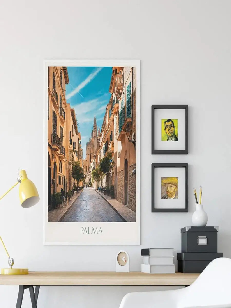 Spain Canvas Poster – Seville, Madrid & Palma Wall Art Decor Canvas Wall Art Qst