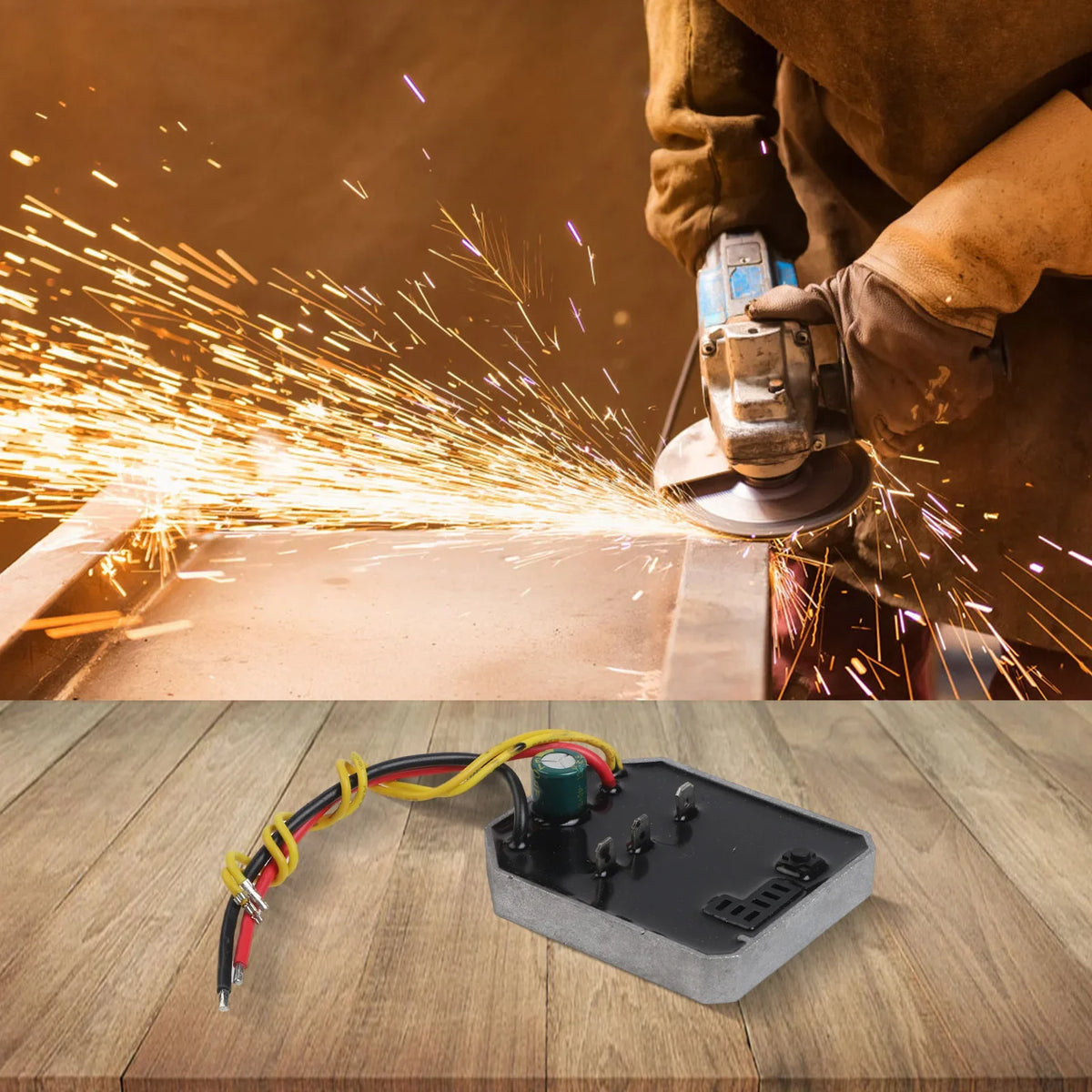 60A 21V Brushless Angle Grinder Control Board | Driver Grinder Control Board Qme Default Title