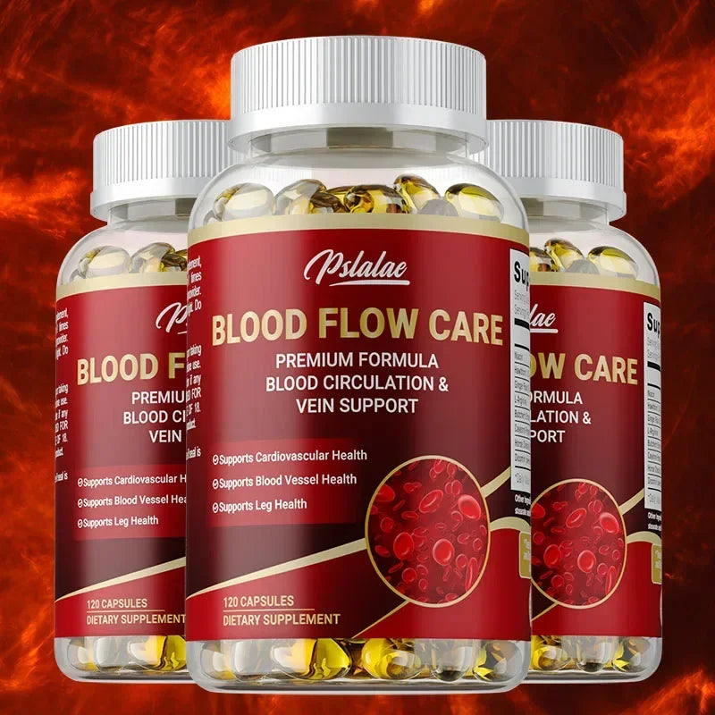 Pslalae Blood Flow Support Supplement – Niacin & L-Arginine Circulation Supplement Qst