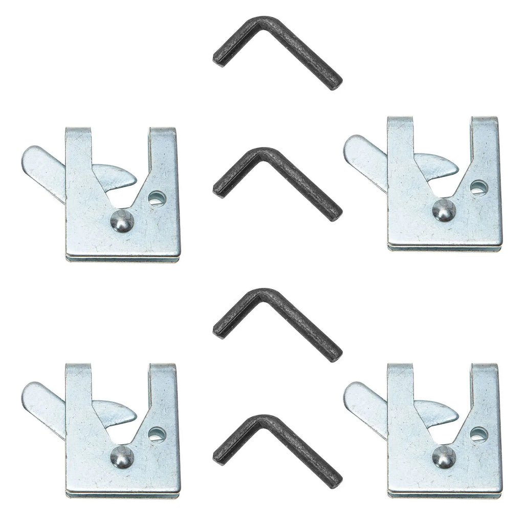 4-Pack Cage Door Lock Latch for Birds, Rabbits & Small Pets Cage Door Latch Qme Default Title