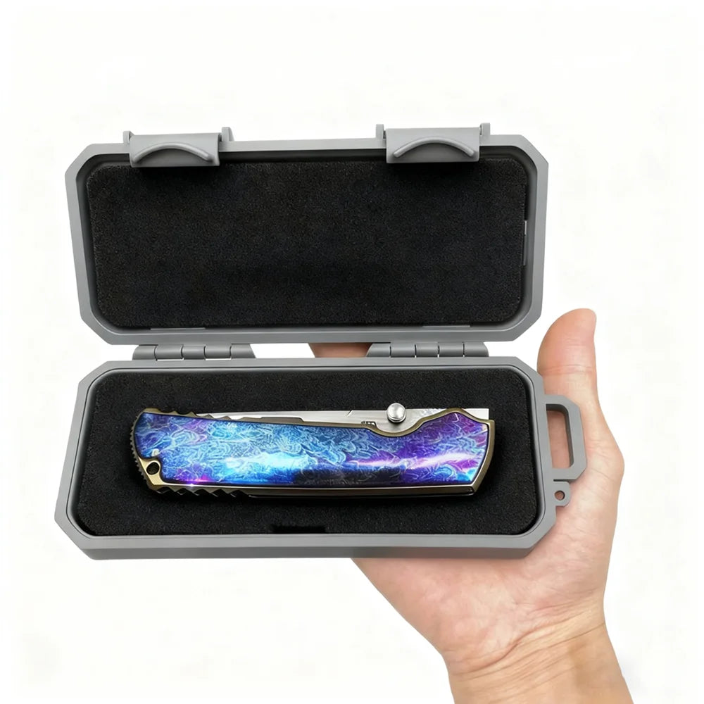 EDC Waterproof Shockproof Sealed Box with Sponge Insert Sealed Storage Case Qst