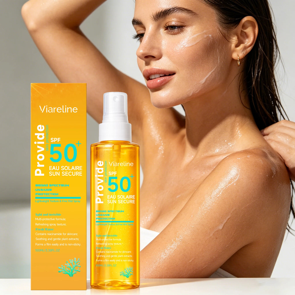 VIARELINE SPF 50 Sunscreen Spray 100ml – Lightweight & Hydrating Sunscreen Spray Qst