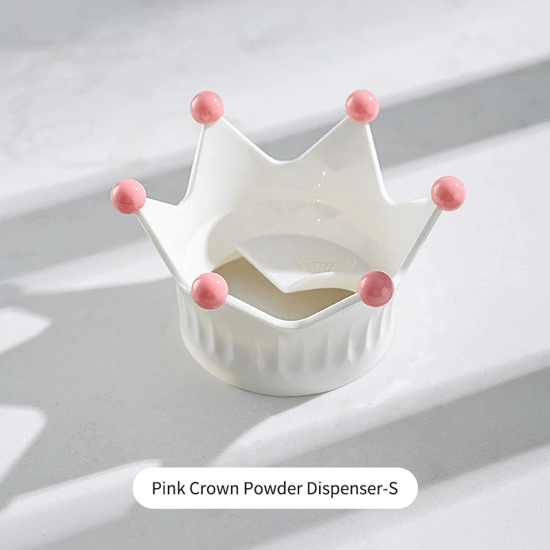 Bincoo Crown Coffee Powder Distributor – Rotating Dispenser Ring Coffee Powder Distributor Qst pink 5.5cm China Mainland