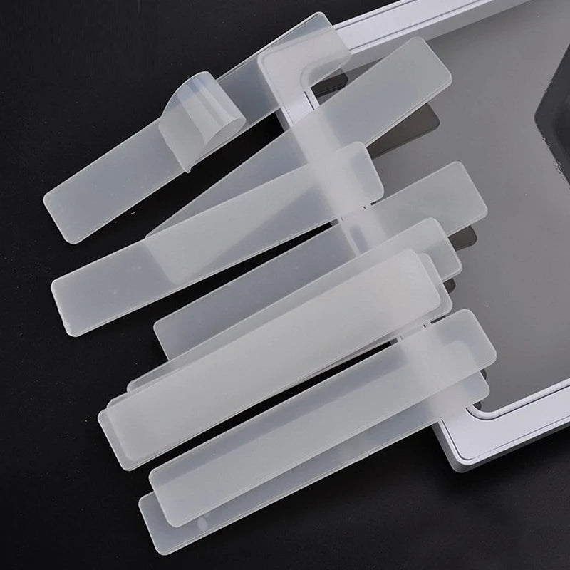 Clear Acrylic Microblading Applicator Strips 10/20 Pcs Microblading Accessory Qst