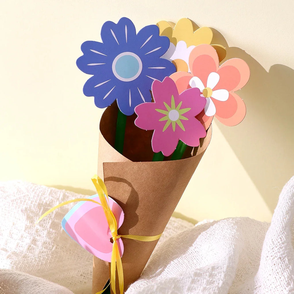 6-Piece DIY Greeting Card Bouquet Set – Various Designs DIY Greeting Card Set Qme