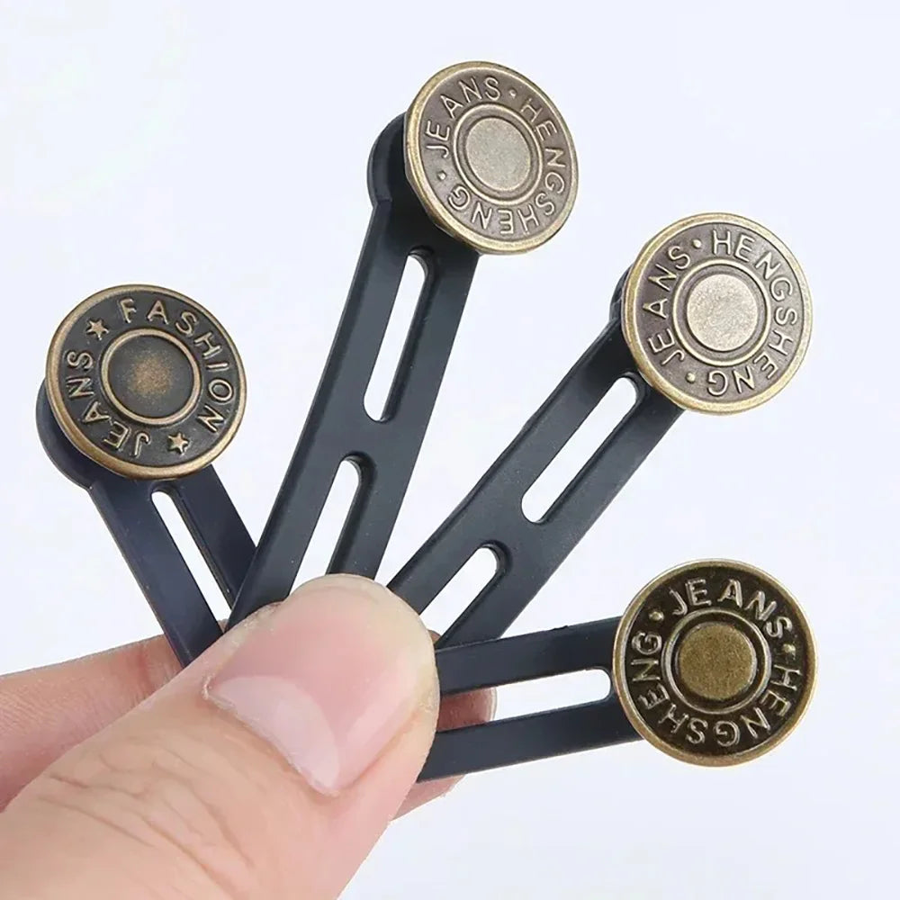 Universal Button Extenders for Jeans, Pants & Collar – 3 Colors Button Extender Qme