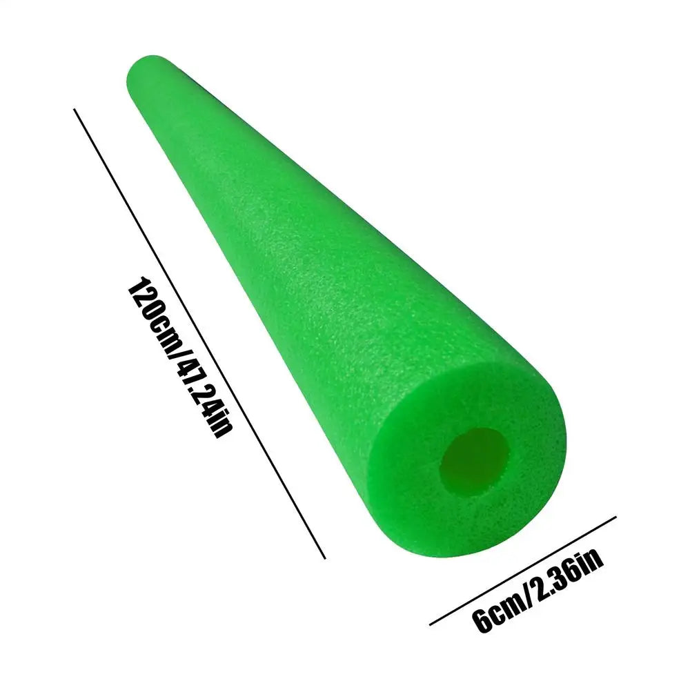 Colorful Floating Pool Noodles – Soft EPE Foam Swim Tube Pool Noodle Float Qme Green