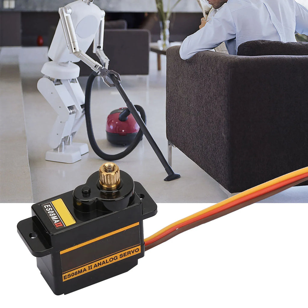 EMAX ES08MA II Metal Gear Servo 12g 1.8kg High Speed Analog RC Analog Servo Qst