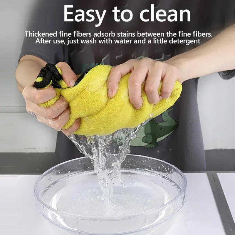 Thickened Microfiber Car Cleaning Towels – Lint-Free, Quick-Dry Microfiber Cleaning Towels Qme