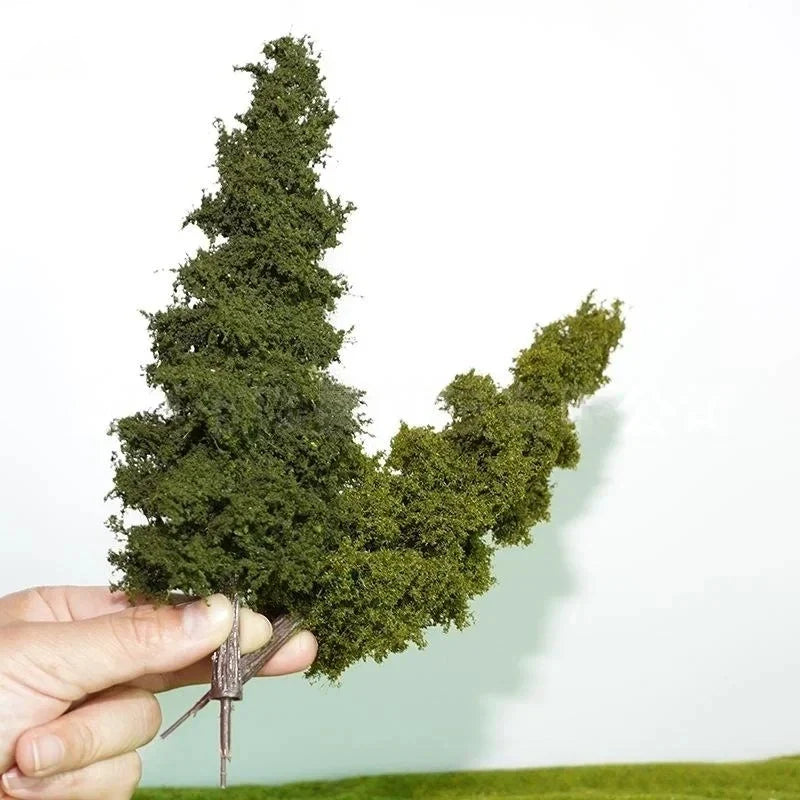 14 Miniature Pine Tree Models – Diorama & Train Layout Decor Miniature Model Trees Qme