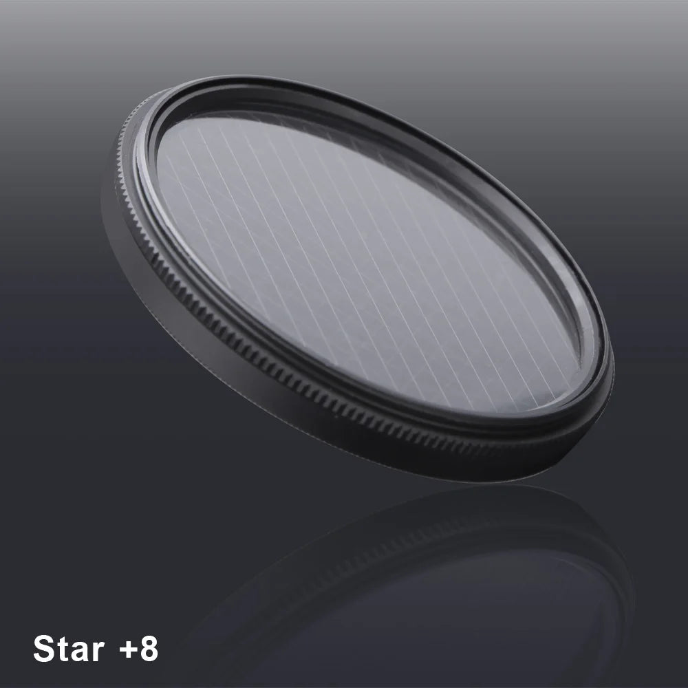 52mm Camera Filter Kit – UV, CPL, Macro & Star 8-Point Filters Camera Lens Filter Kit Qst