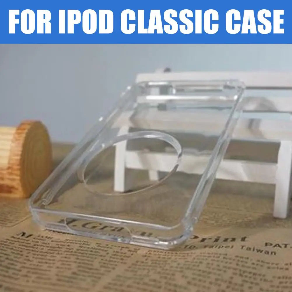 Clear Crystal Hard Case Cover for Apple iPod Classic | Qme iPod Protective Case Qme
