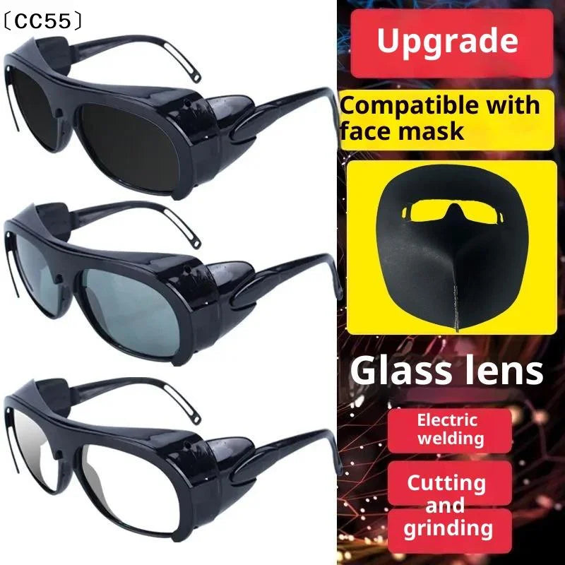 Welding Goggles – Anti-Glare Arc Welder Protective Glasses Welding Safety Goggles Qst