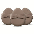 Multifunctional Makeup Sponge Puff | Foundation & Concealer Makeup Sponge Blender Qme Brown 3Pcs
