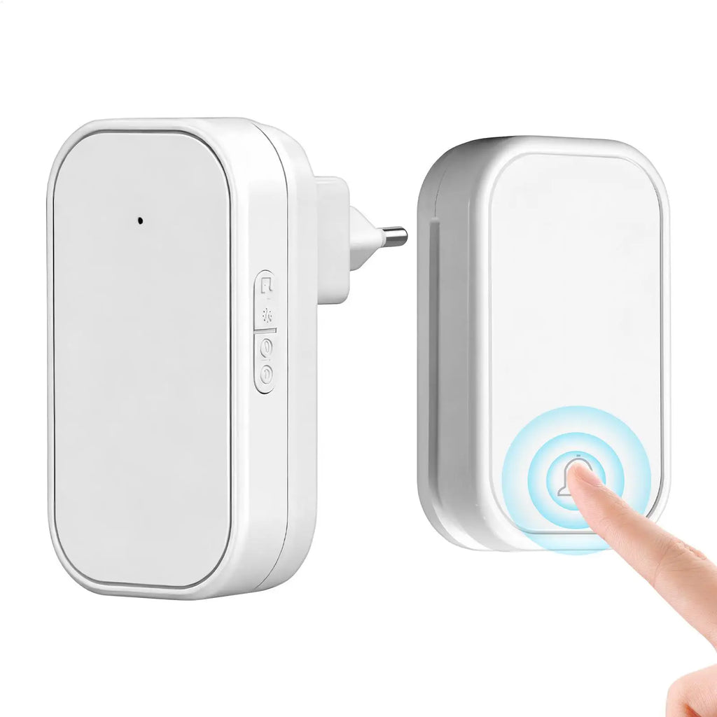Wireless Cordless Doorbell – Waterproof & Adjustable Volume Wireless Doorbell Qme
