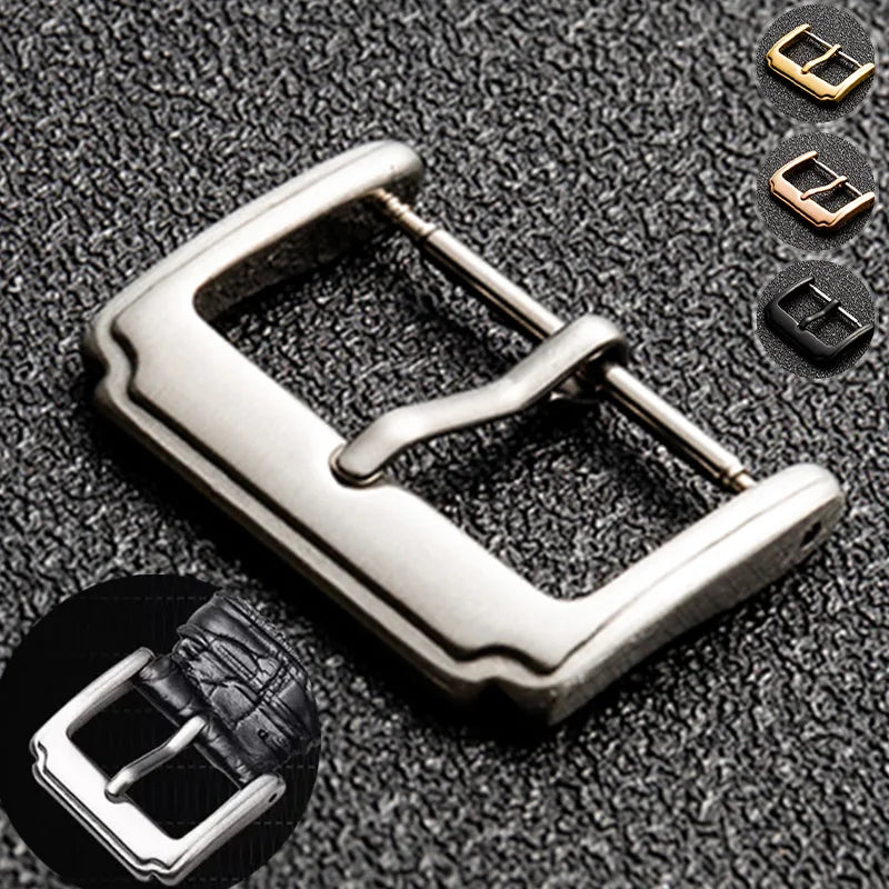 Stainless Steel Watch Buckle Clasp Replacement + Tool | 8 Colors Watch Buckle Clasp Qme
