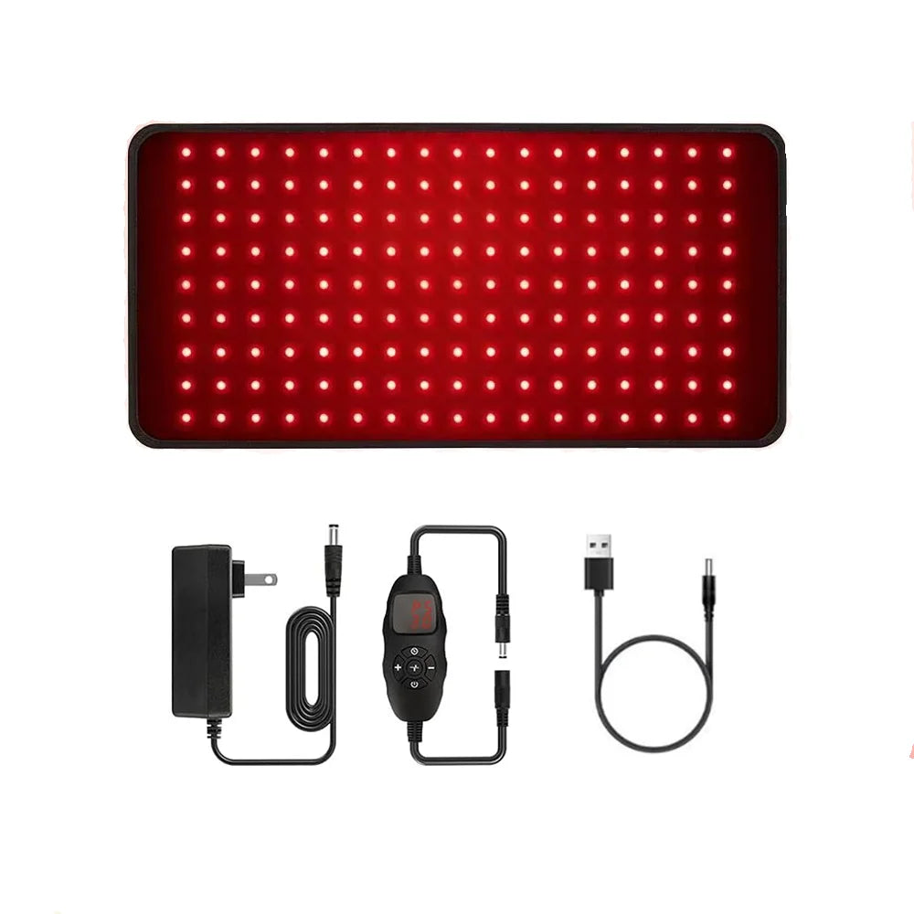 Red Light Therapy Belt 660nm 850nm – Wearable Infrared LED Wrap Red Light Therapy Belt Qst 120LED Belt UK PLUG