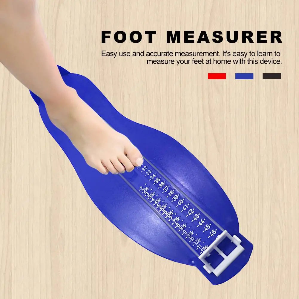 Adult Foot Measuring Ruler – UK & EU Shoe Size Tool Foot Measuring Ruler Qme