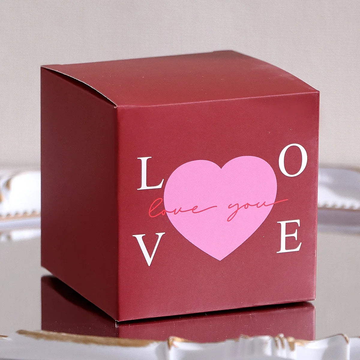 Elegant Mini Gift Boxes for Weddings & Celebrations – 10 Pack Party Favor Boxes Qme Red Love Love 10Pcs Other Other