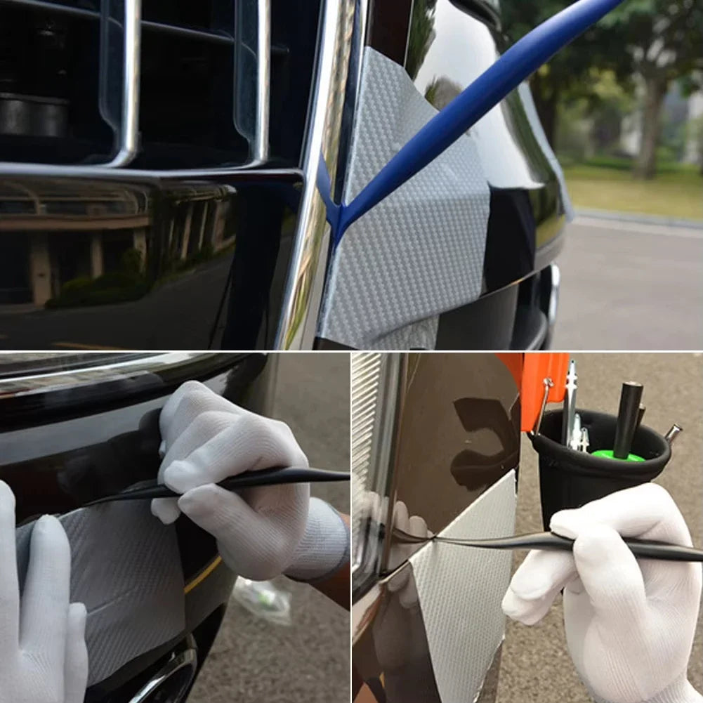 Car Micro Squeegee Set – Vinyl Wrap & Tint Slot Tool Auto Vinyl Wrap Tool Qme
