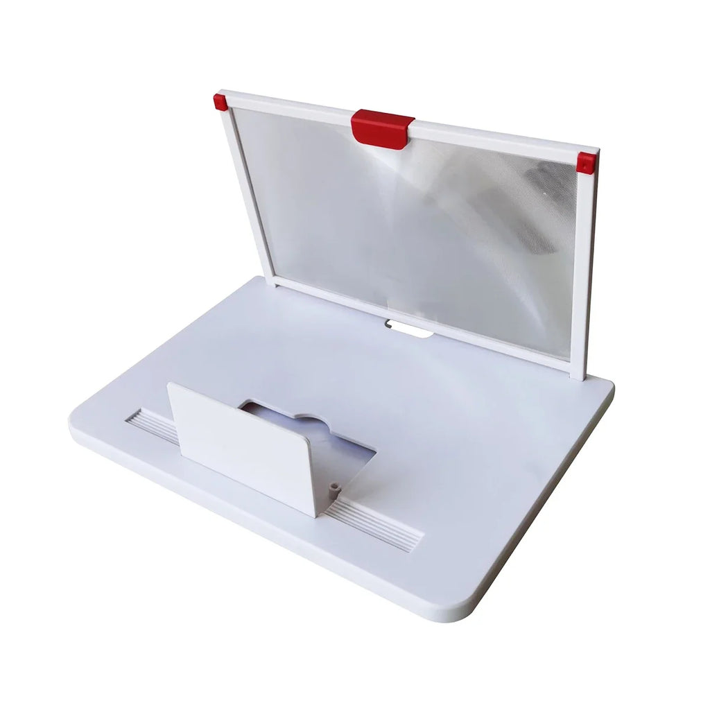 HD Phone Screen Amplifier Foldable Stand 10 & 12 Inch Phone Screen Magnifier Qme