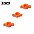 3-Piece Glass Glue Sealant Tube Sealing Covers – Durable Sealant Tube Caps Qme 3PCS