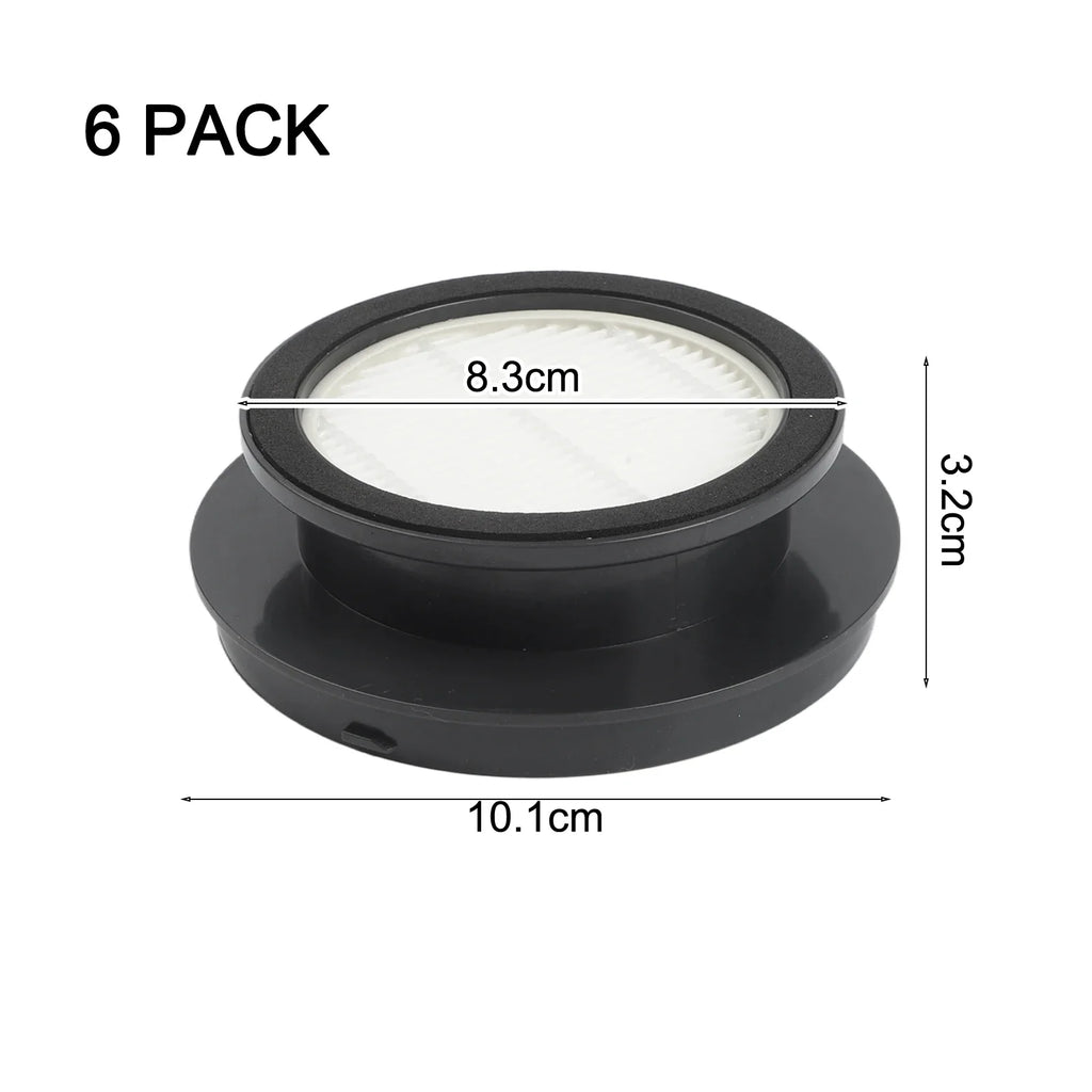 Reusable HEPA Filters for Laresar V7 Handheld Vacuum | 2-4 Pack Vacuum Filter Pack Qme
