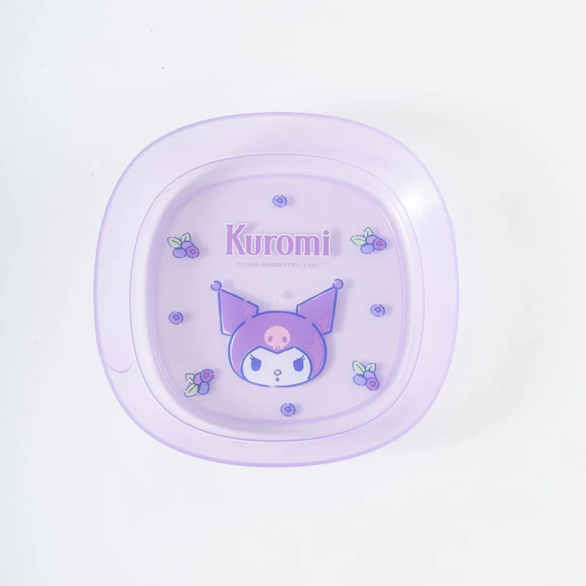 Hello Kitty Kuromi Bone-Shaped Snack Plates & Utensils Set Character Snack Plates Qme 1