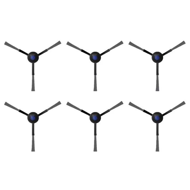 Ecovacs X5 PRO OMNI & X5 OMNI Side Brush Replacements 6-Pack Vacuum Brush Replacement Qst As Shown