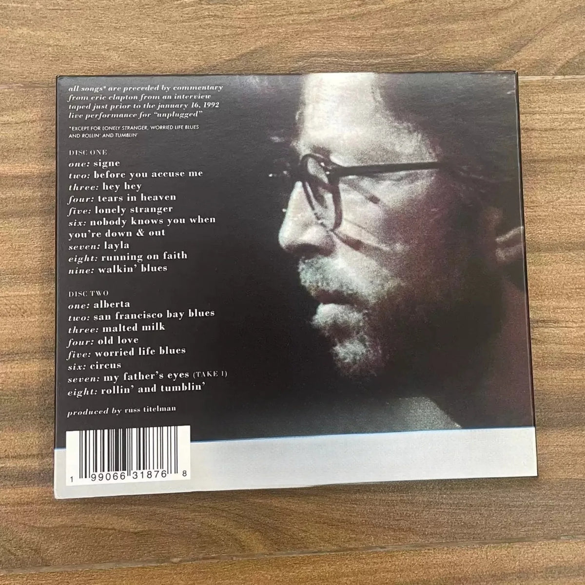 Acoustic Live Guitar CD Album – Unplugged Blues Rock Music CD Album Qme