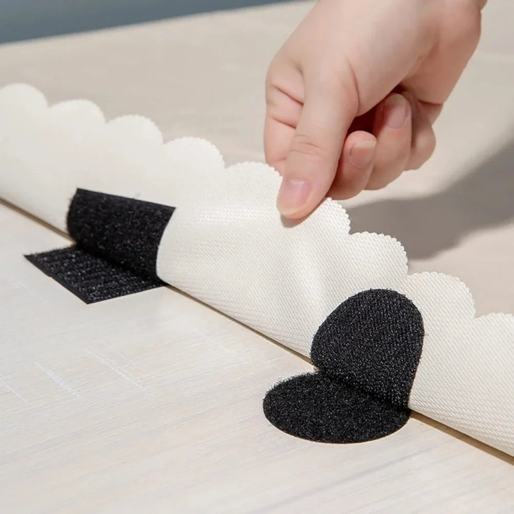 Non-Slip Hook & Loop Fastener Tape – Car & Home Floor Mat Fix Hook & Loop Tape Qme