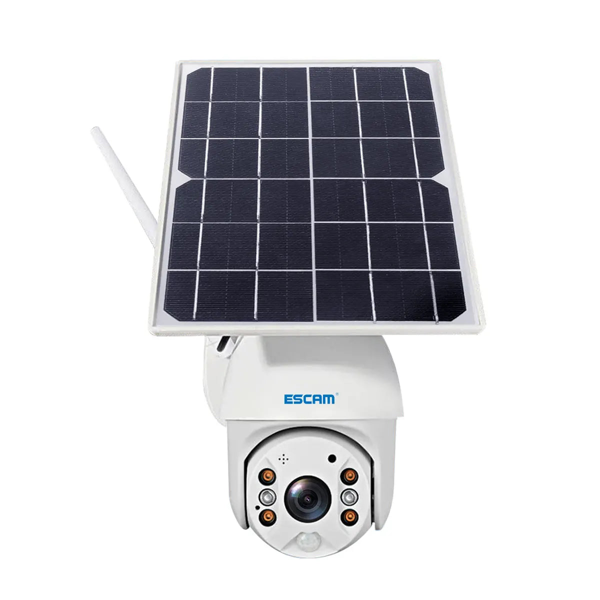 ESCAM QF480 1080P Solar PTZ Security Camera | PIR & Cloud Solar PTZ Security Camera Qme