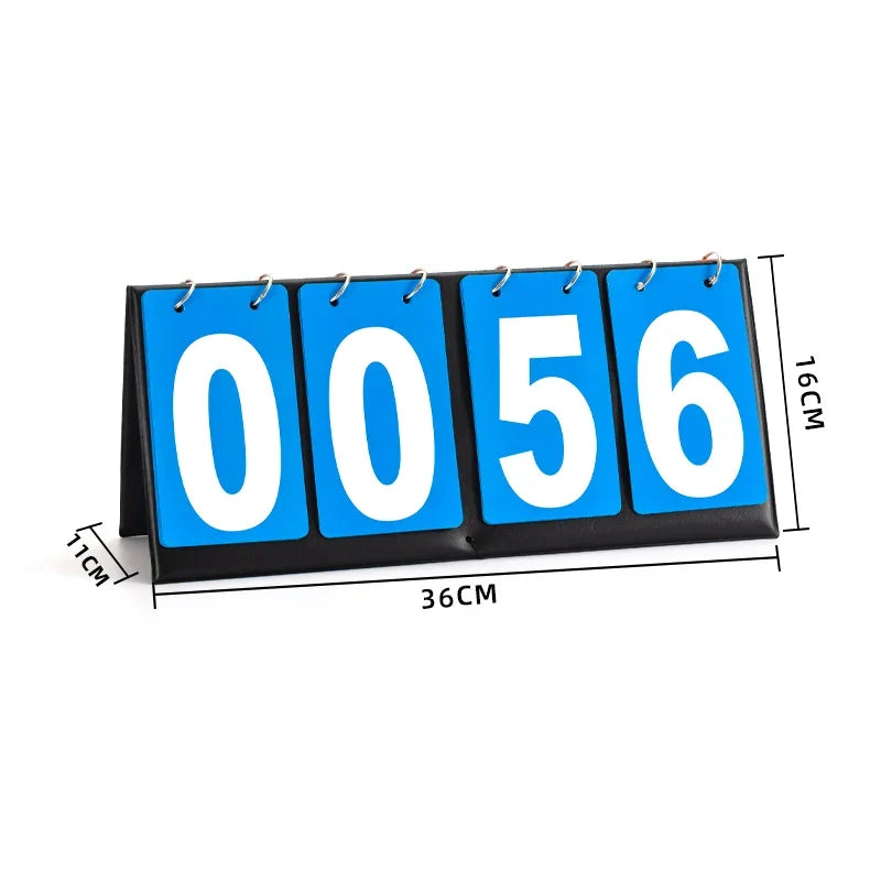 Tabletop Score Keeper – Portable Basketball Scoreboard Counter Sports Score Keeper Qme