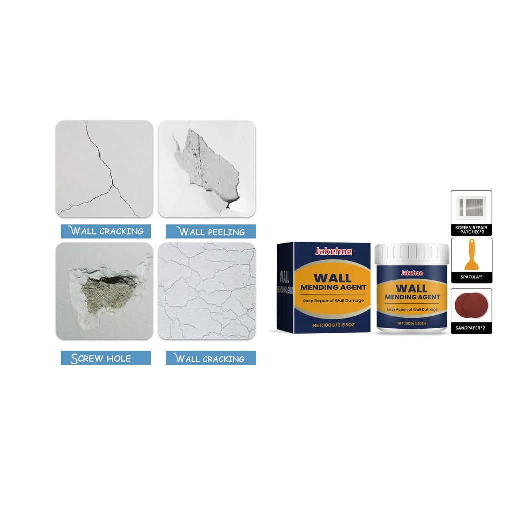 Wall Repair Paste – Fix Cracks, Holes & Peeling Paint Wall Repair Paste Qme