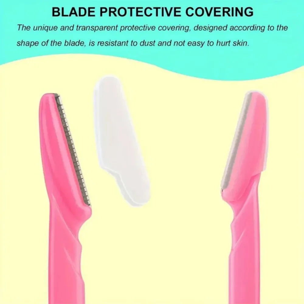 Eyebrow Trimmer & Face Razor – Safe Brow Shaping Tool Eyebrow Trimmer Razor Qme