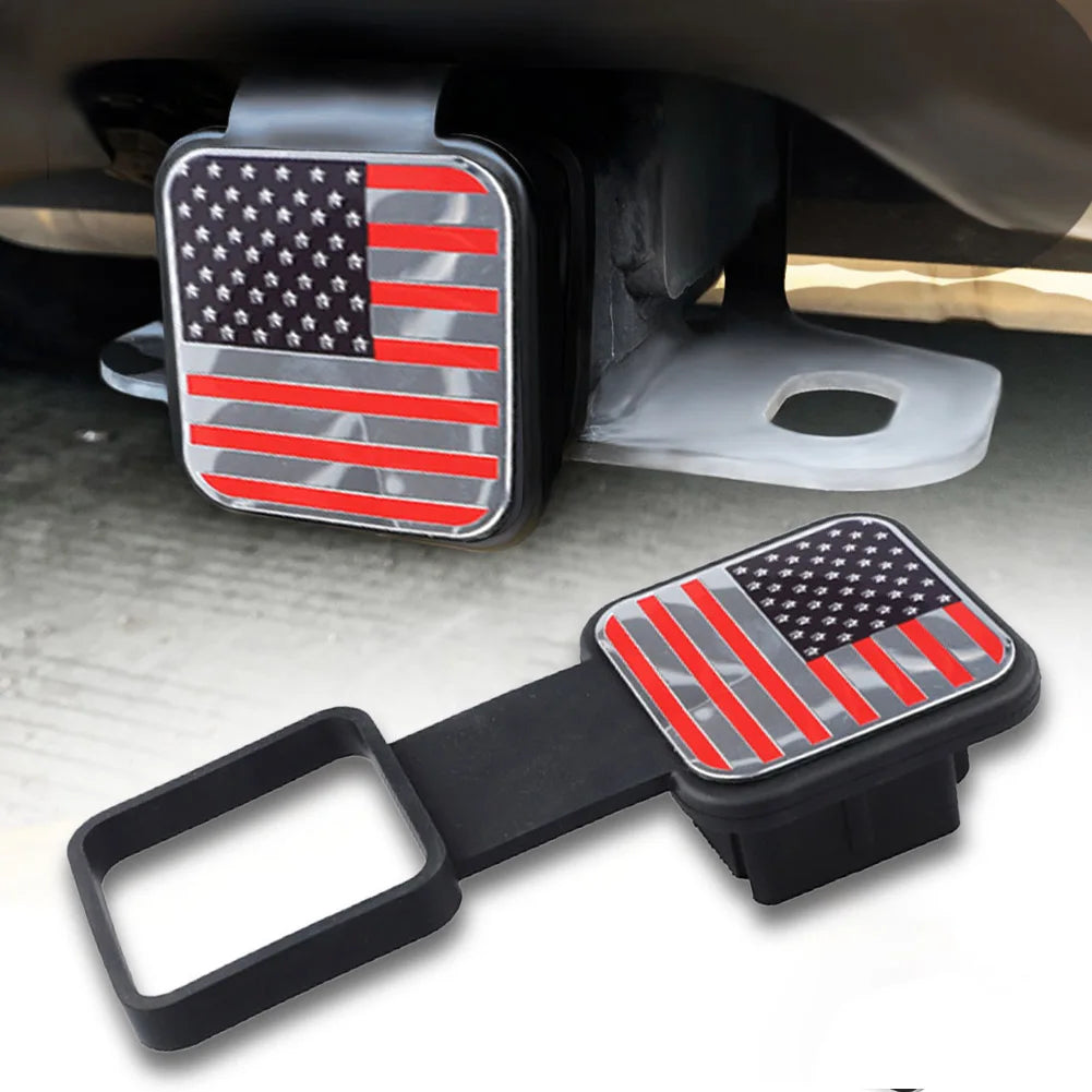 Rubber Trailer Hitch Receiver Cover | Universal Tow Plug Cap Hitch Receiver Cover Qme