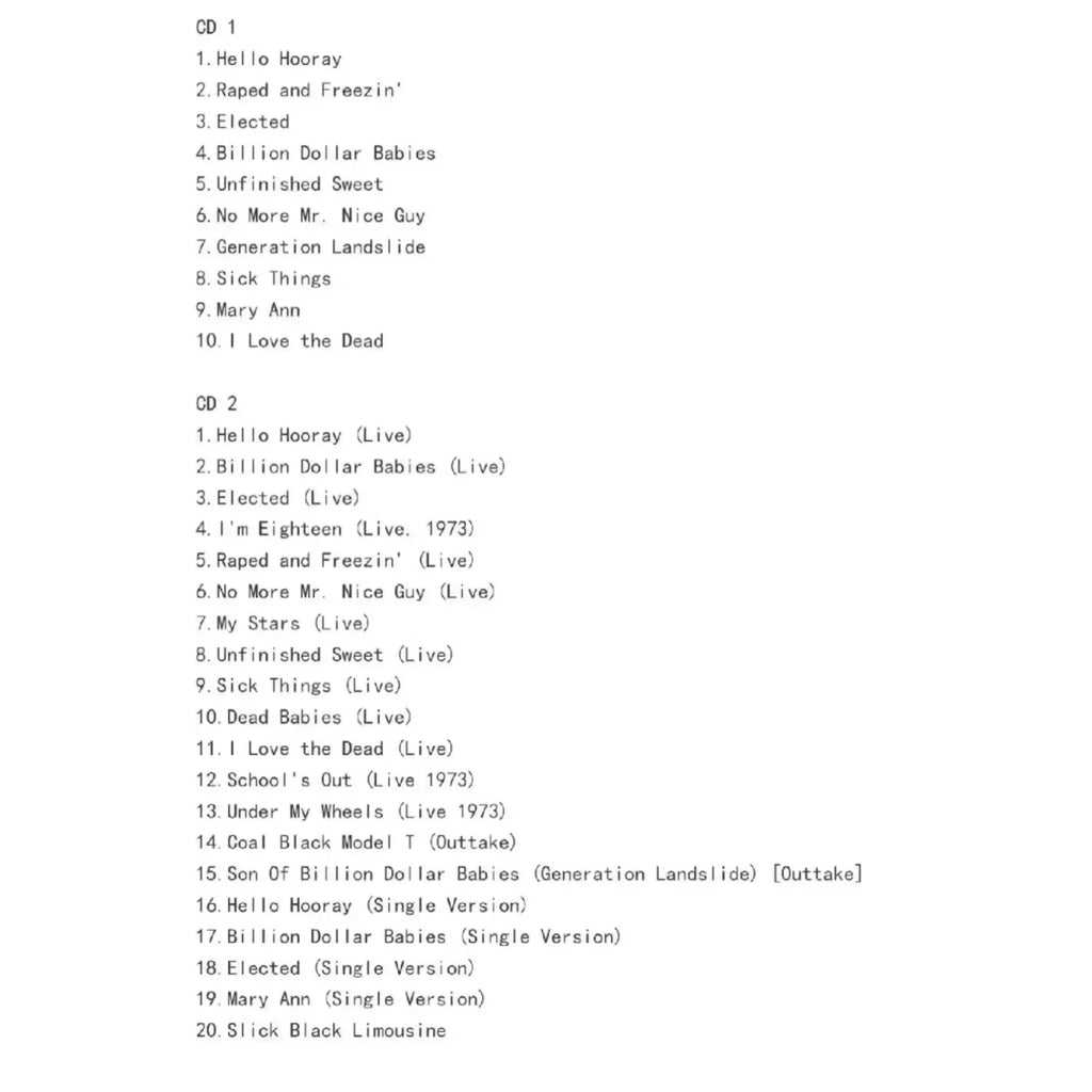 Vintage Rock Remastered Compilation CD – Snake Skin Emblem Rock Compilation CD Qme