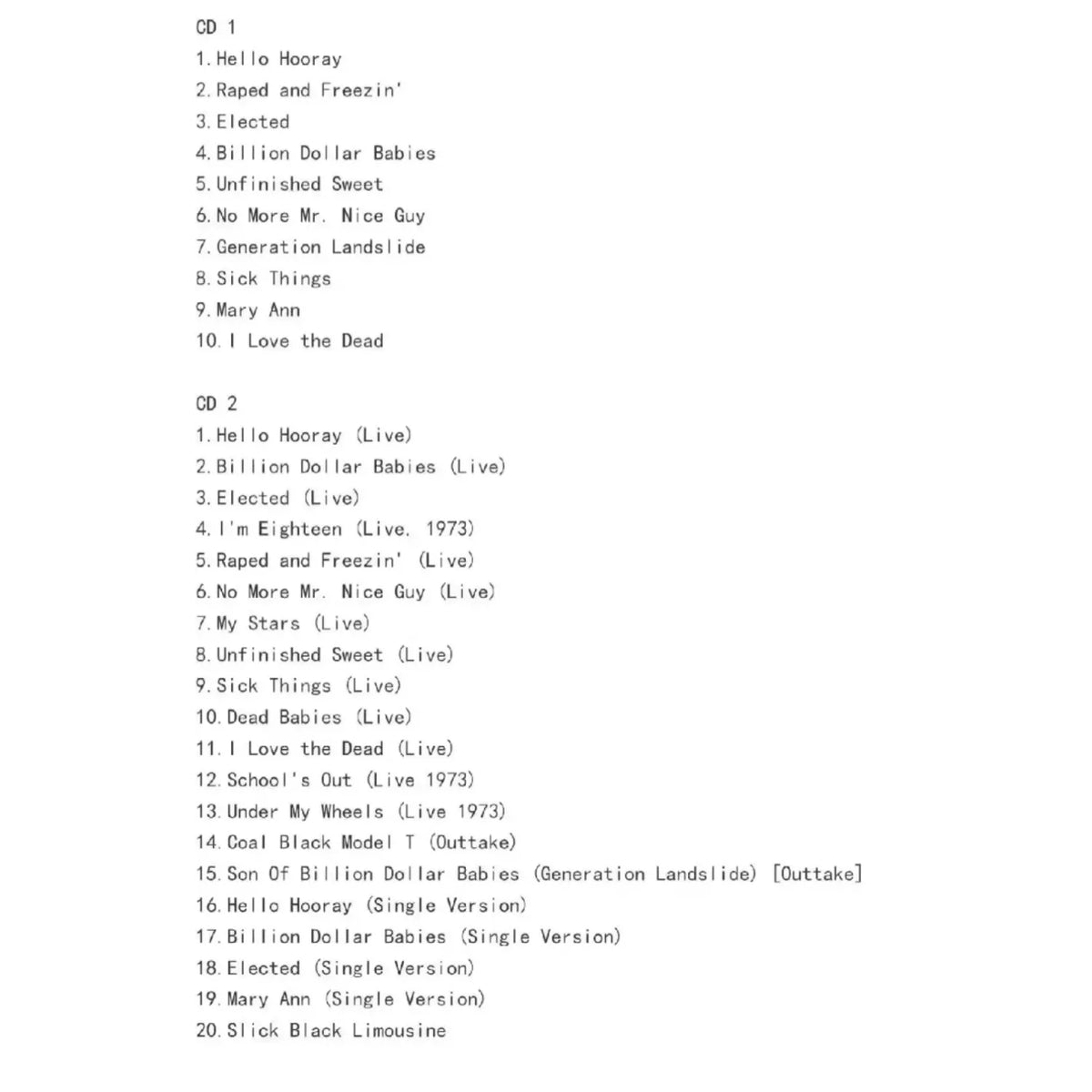 Vintage Rock Remastered Compilation CD – Snake Skin Emblem Rock Compilation CD Qme