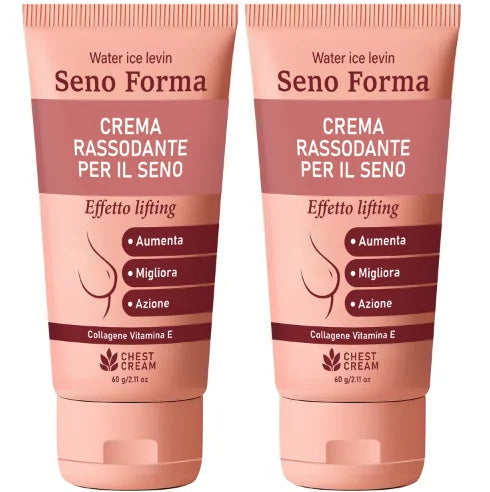 Collagen Vitamin E Bust Firming Cream – Moisturize & Tone Bust Firming Cream Qme wine red 60g